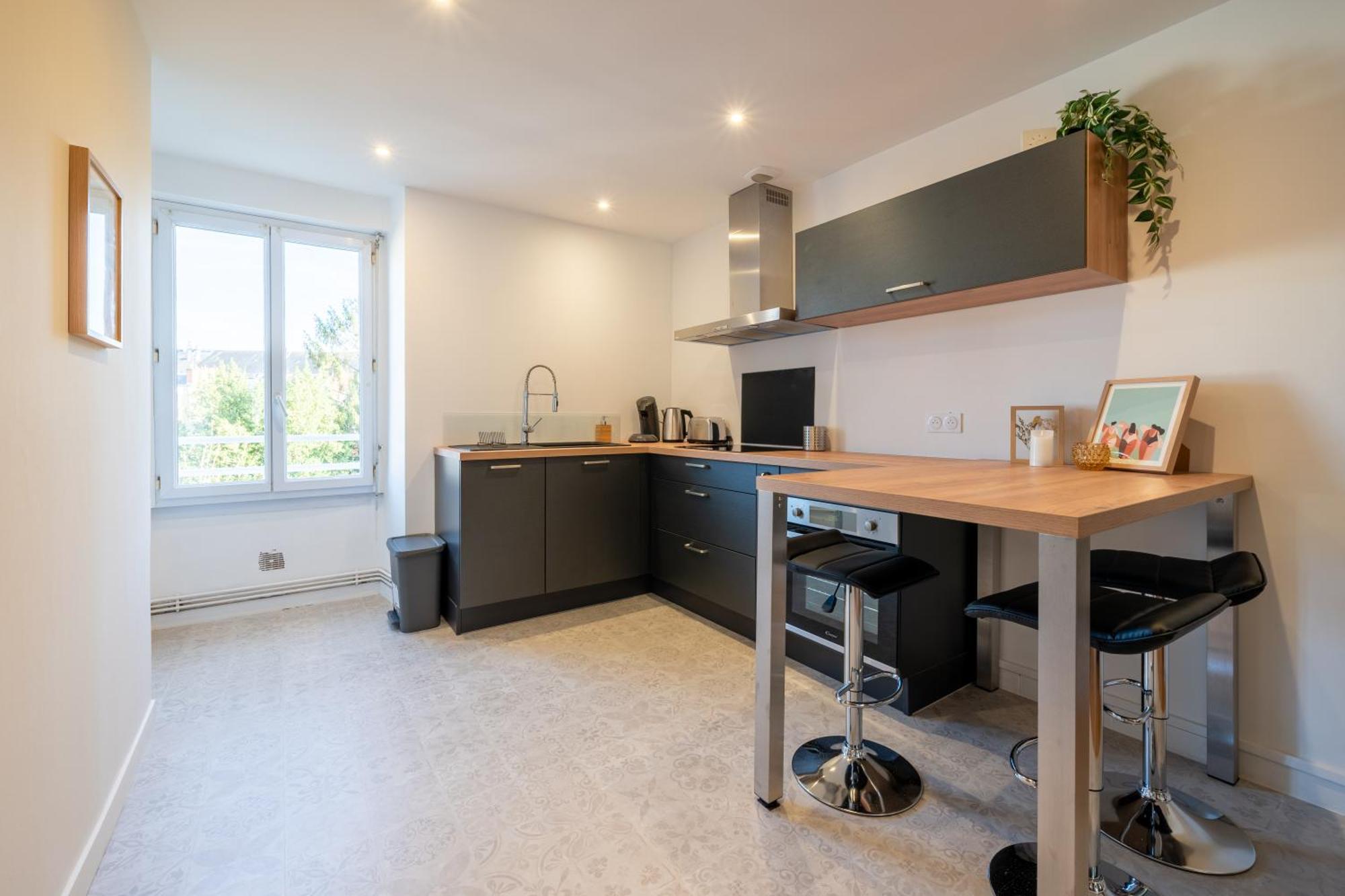 Apartmán T2 Cosy A Deux Pas De La Gare Nantes Exteriér fotografie